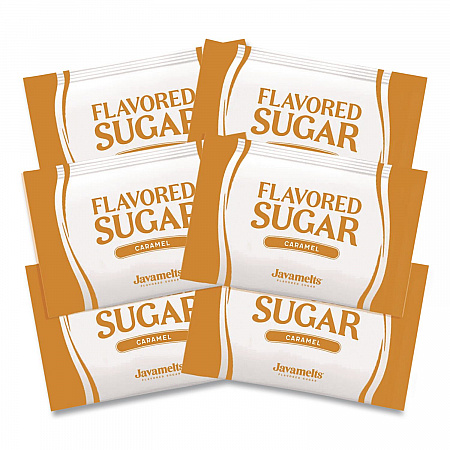 Flavored Sugar, Caramel, 0.08 oz Packet, 1,000/Carton (JMT39641)