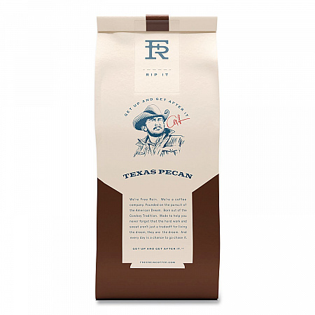 Free Rein Ground Coffee, Texas Pecan, 12 oz Bag (FRE36366)