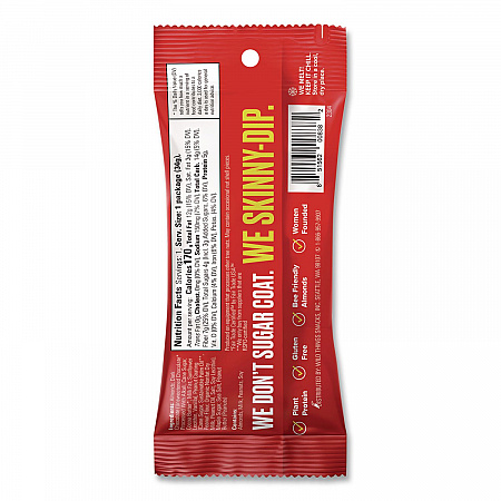 Dark Chocolate Peanut Butter Almonds, 1.2 oz Pouch, 10/Box (EDT08380)