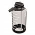 Tritan Motivational Plastic Water Bottle, 64 oz, Stormy Black (54145)