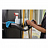 Vacuum Holder, For All Rubbermaid Commercial Full Size and Compact Housekeeping Carts, Plastic, Black, 6/Carton (2202571)