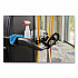 Vacuum Holder, For All Rubbermaid Commercial Full Size and Compact Housekeeping Carts, Plastic, Black, 6/Carton (2202571)