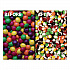 Freeze Dried Candy, Rainbow Rocks, Assorted Fruit, 1.87 lb Bag, 12/Carton (00645)