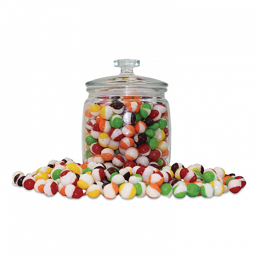 Freeze Dried Candy, Rainbow Rocks, Assorted Fruit, 1.87 lb Bag, 12/Carton (00645)