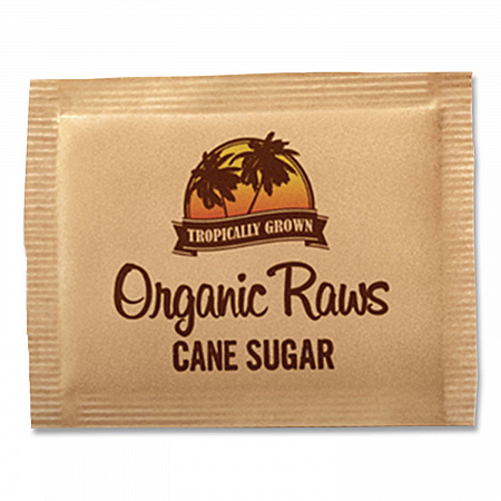 Raw Turbinado Sugar, 0.16 oz Packet, 200/Box (83035)
