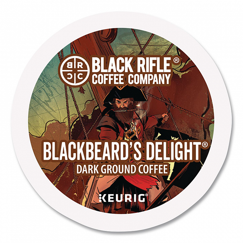 Blackbeard's Delight Coffee K-Cups, 22/Box (0430)