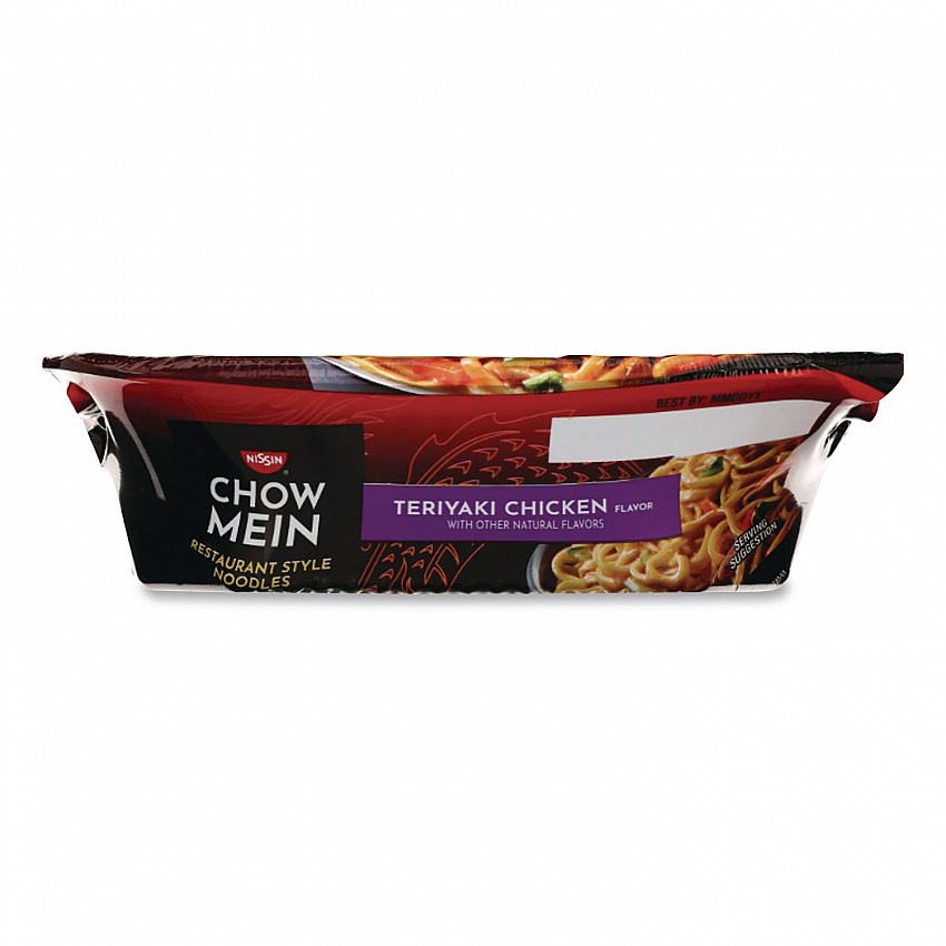 Chow Mein Teriyaki Chicken Noodles, 4 oz, 8/Carton (NIS08729)