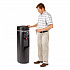 Hot 'N Cold Artesian Stainless Steel Water Dispenser, 5 gal, 12 x 12.5 x 38.08, Stainless Steel/Black (504540C)