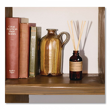 Reed Diffuser, Teakwood and Tobacco, 3.5 oz, 4.25