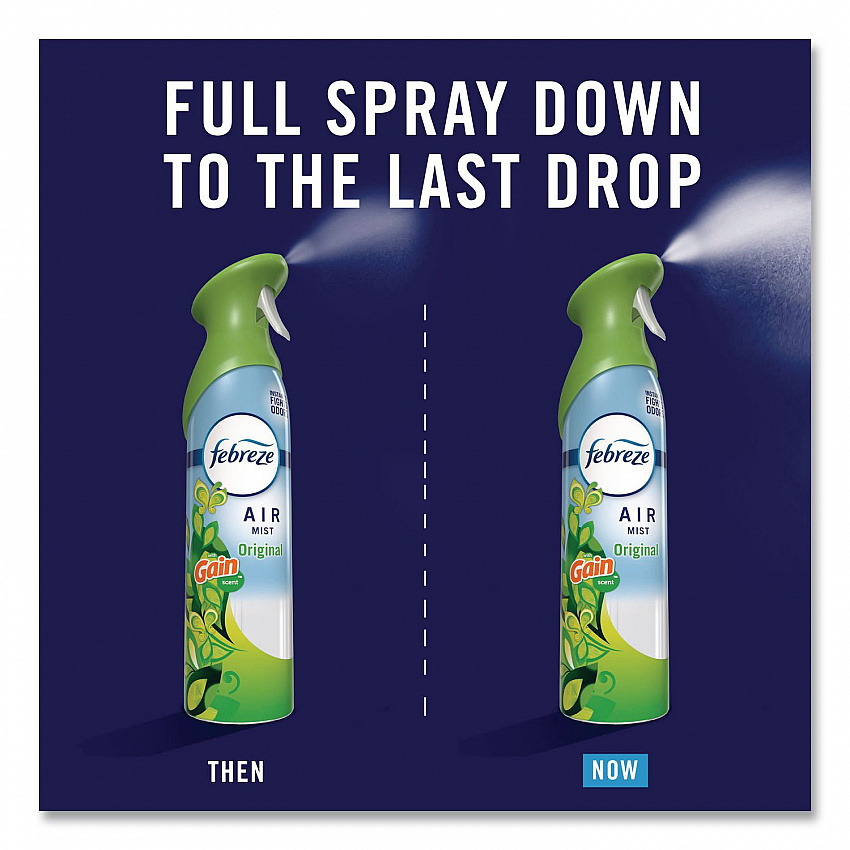 AIR, Gain Original, 8.1 oz Aerosol Spray, 6/Carton (19929)