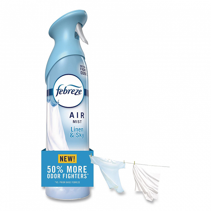 AIR, Linen and Sky, 8.1 oz Aerosol Spray, 6/Carton (19938)