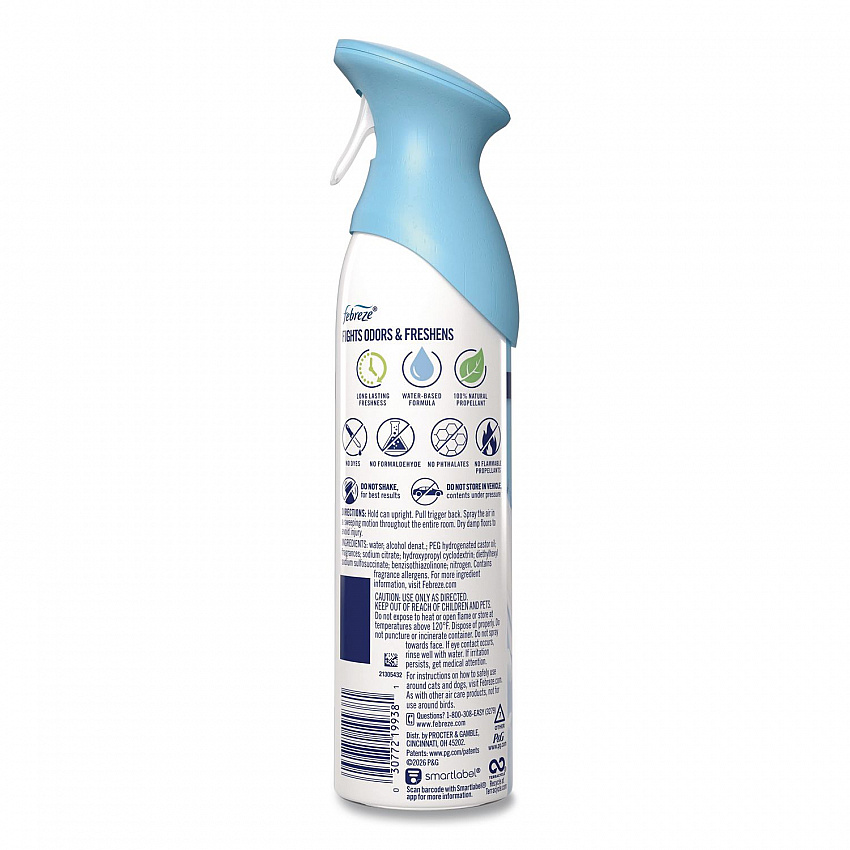 AIR, Linen and Sky, 8.1 oz Aerosol Spray, 6/Carton (19938)