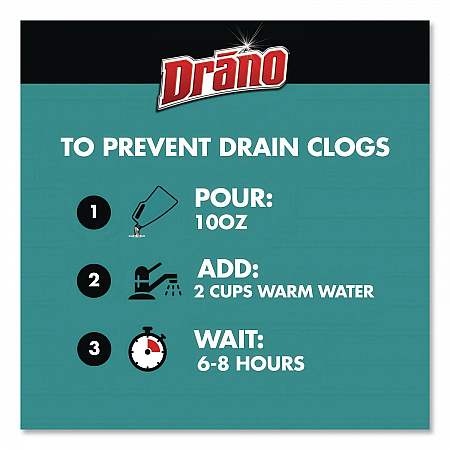 Buildup Remover Drain Cleaner, 30 oz Bottle (335707)