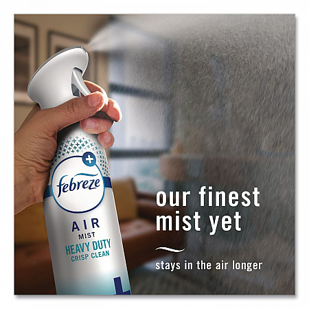 AIR, Heavy-Duty Crisp Clean, 8.1 oz Aerosol Spray, 6/Carton (19924)