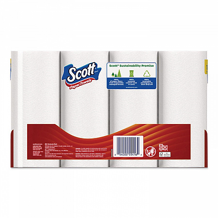 Choose-A-Sheet Kitchen Roll Paper Towels, Double-Roll, 1-Ply, 6.5 x 11, White, 102 Sheets/Roll, 12 Rolls/Pack (55416)