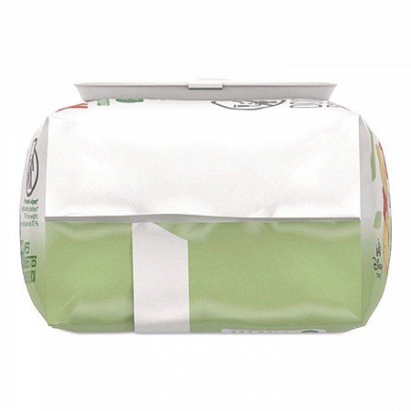 Natural Care Sensitive Baby Wipes, 1-Ply, 3.88 x 6.6, Unscented, White, 56/Pack, 8 Packs/Carton (31803)