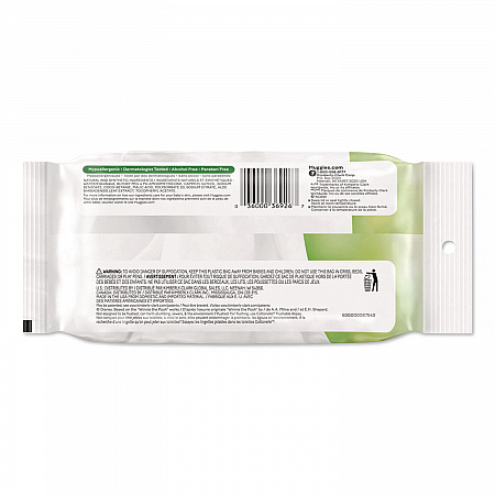 Natural Care Sensitive Baby Wipes, 6.6 x 6.86, Unscented, White, 16/Pack, 16 Packs/Carton (40706)