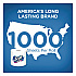 1000 Bathroom Tissue, Septic Safe, 1-Ply, White, 1,000 Sheets/Roll, 12 Rolls/Pack, 4 Packs/Carton (10060)