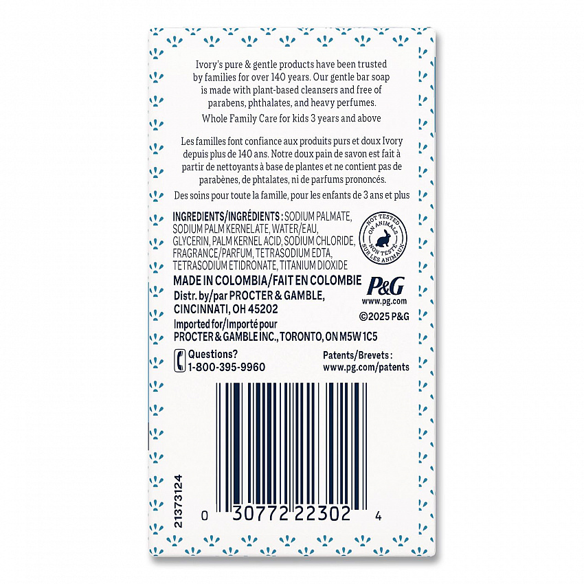 Individually Wrapped Bath Soap, Original Scent, 3.1 oz, 70/Carton (22302)