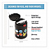 FUNtainer Pokemon Two-Compartment Food Jar, 10 oz, Black/Multicolor (F3103PM6M)