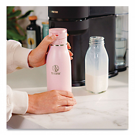Traveler Stainless Steel Vacuum Insulated Travel Mug, 17 oz, Blush (52207)
