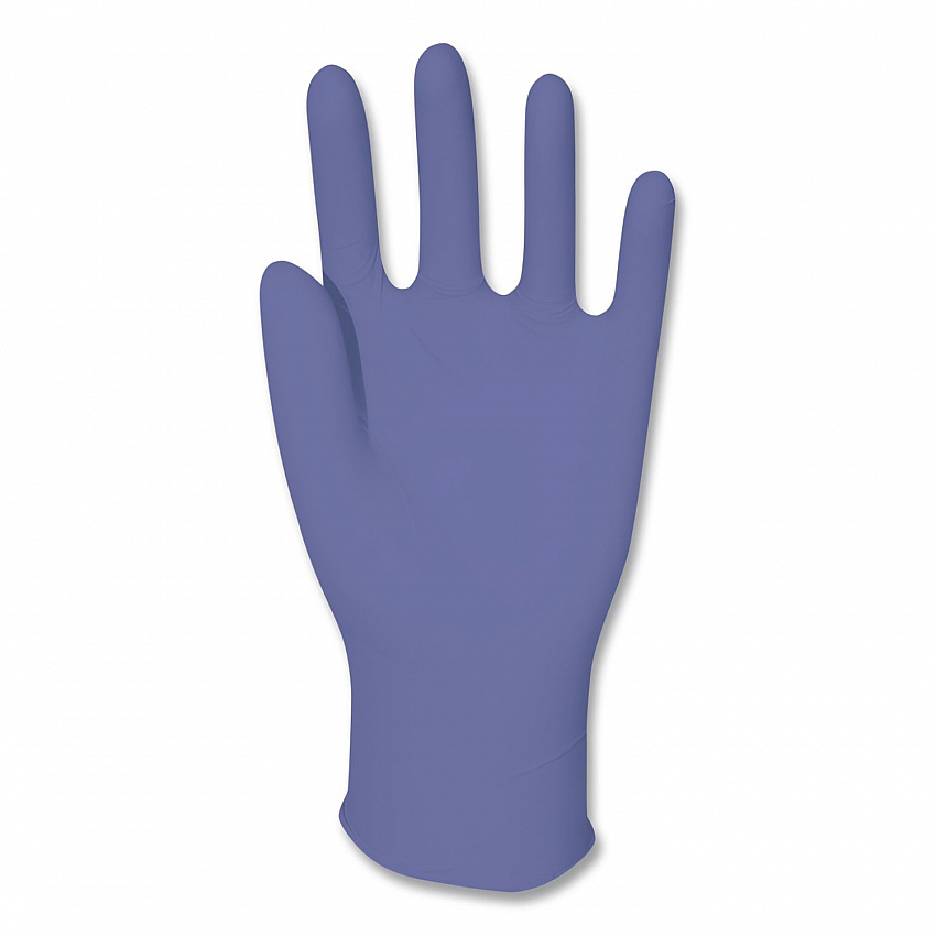 N5201 Series Powder-Free Nitrile Gloves, Large, 9" Long, Blue, 100/Box, 10 Boxes/Carton (NLG5201CT)