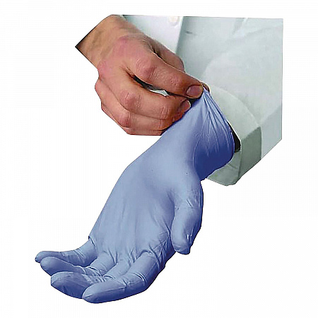 N5201 Series Powder-Free Nitrile Gloves, Small, 9