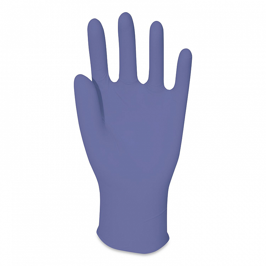 N5201 Series Powder-Free Nitrile Gloves, Small, 9" Long, Blue, 100/Box (NSM5201)