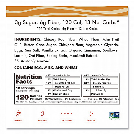 Wafels - Single Serve, Dutch Caramel and Vanilla, 1.16 oz Pack, 12/Box (00334)