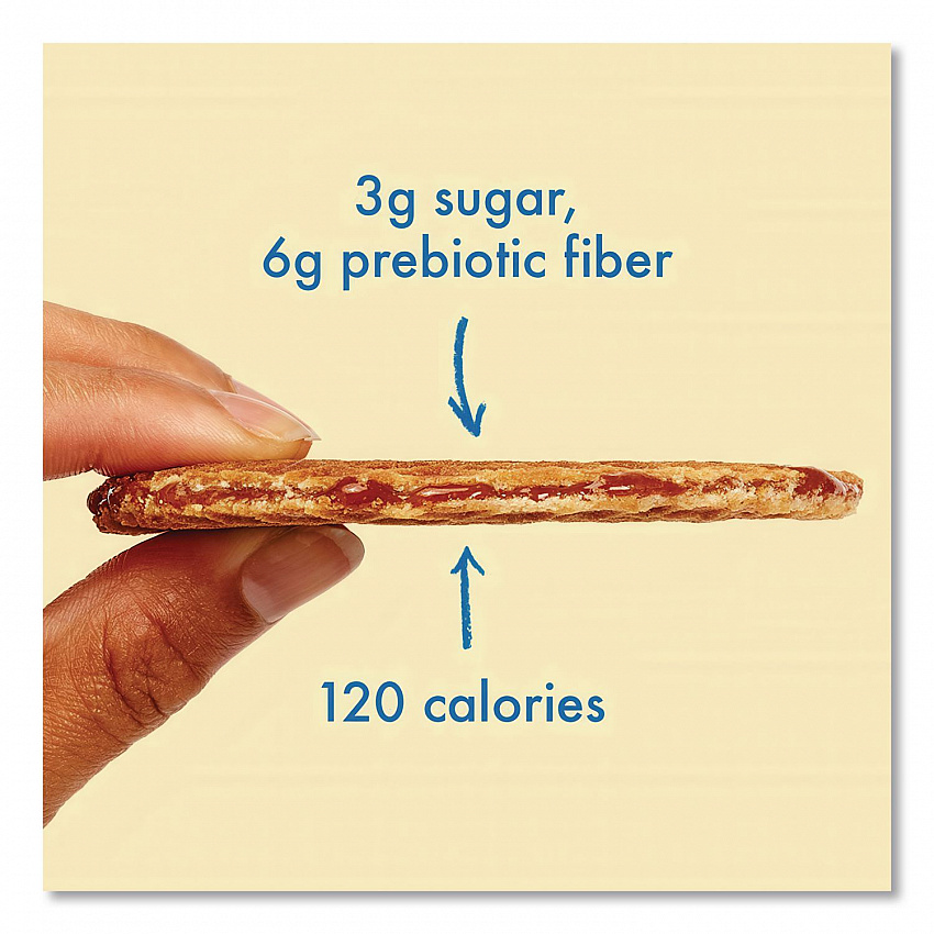 Wafels - Single Serve, Honey and Oats, 1.16 oz Pack, 12/Box (00336)