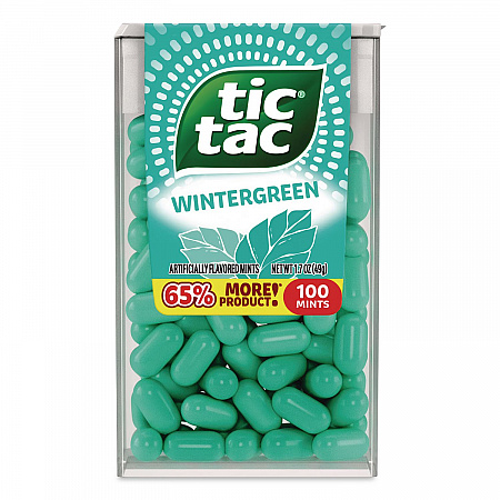 Breath Mints, Wintergreen, 1.7 oz Bottle, 12 Bottles/Carton (24100012)