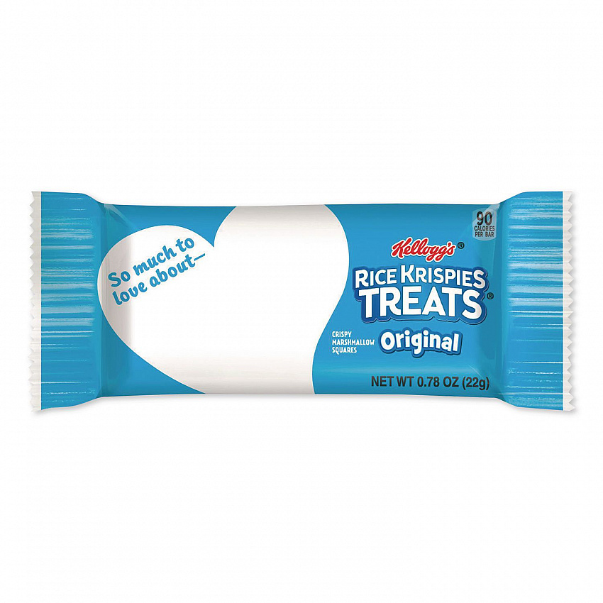 Rice Krispies Treats, Original Marshmallow, 0.78 oz Bar, 60/Carton (22000515)