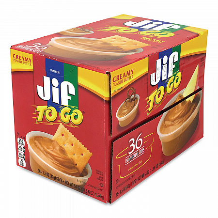 Spreads, Creamy Peanut Butter, 1.5 oz Cup, 36 Cups/Carton (22000535)