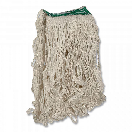 Super Stitch Cotton Looped End Wet Mop Head, 20 oz Capacity, Medium, White, 1