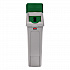 Slim Jim Recycling Station Kit, 1-Stream Paper, 23 gal, Plastic, Green/Gray (2185054)