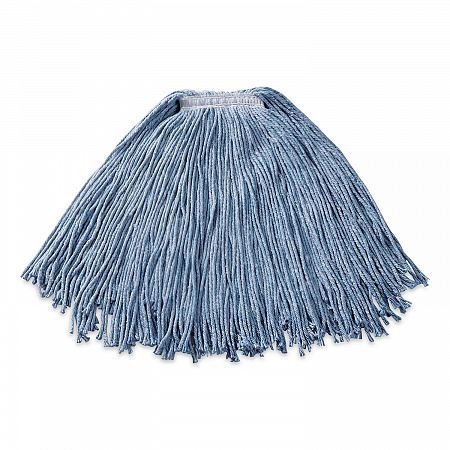Dura Pro Blend Wet Mop, Cotton/Rayon/Synthetic, Medium, Blue (FGF51700BL00)