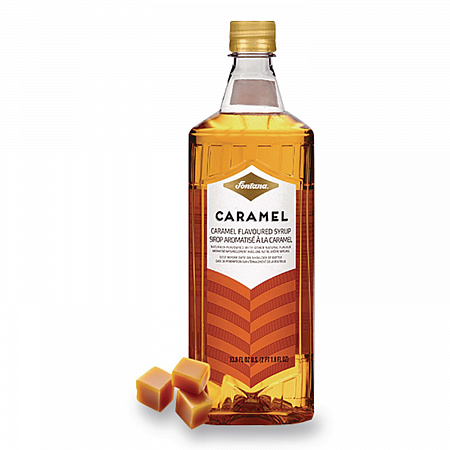Flavored Coffee Syrup, Caramel, 1 L Bottle (NES412719883)
