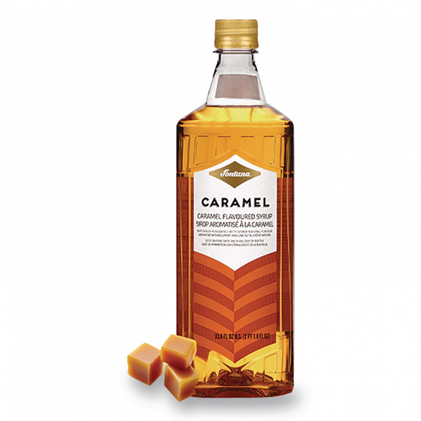 Flavored Coffee Syrup, Caramel, 1 L Bottle (NES412719883)