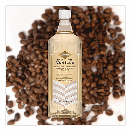 Flavored Coffee Syrup, Sugar Free Vanilla, 1 L Bottle (412824642)