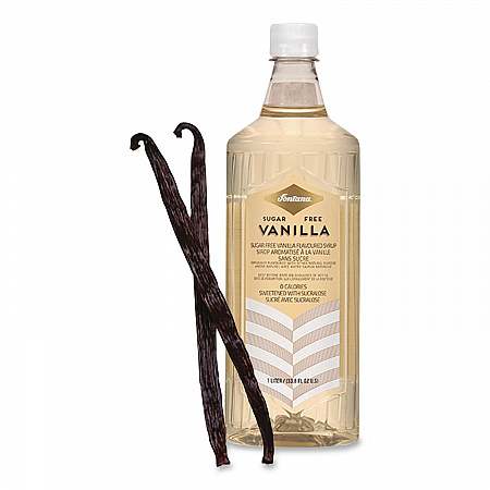 Flavored Coffee Syrup, Sugar Free Vanilla, 1 L Bottle (412824642)