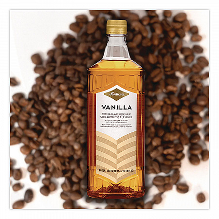 Flavored Coffee Syrup, Vanilla, 1 L Bottle (412737675)