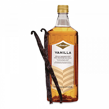 Flavored Coffee Syrup, Vanilla, 1 L Bottle (412737675)