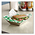 Grease-Resistant Paper Wraps and Liners, 12 x 12, Green Check, 1,000/Box, 5 Boxes/Carton (057950)