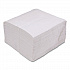 Linen-Feel Flat Napkins, 1-Ply, 16 x 16, White, 1,000/Carton (16X16LNAPW)