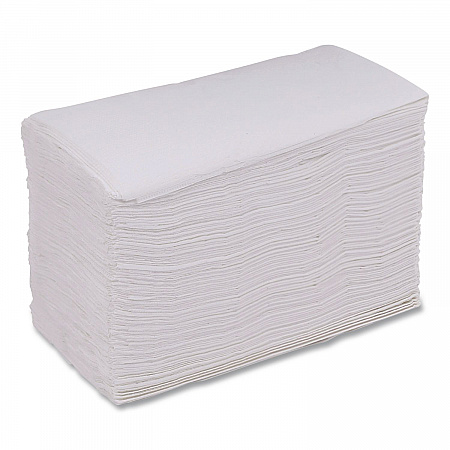 Guest Towels, 1-Ply, 12 x 17, White, 100/Pack, 5 Packs/Carton (500LNAPW)