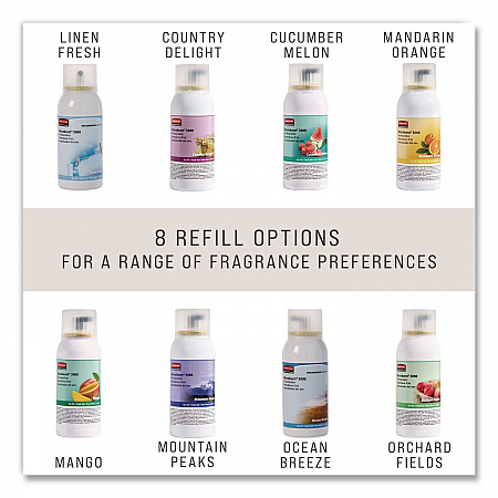 Microburst 3000 Refill, Linen Fresh, 2 oz Aerosol Spray, 12/Carton (4012551)