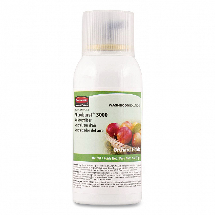 Microburst 3000 Refill, Orchard Fields, 2 oz Aerosol Spray, 12/Carton (4012561)