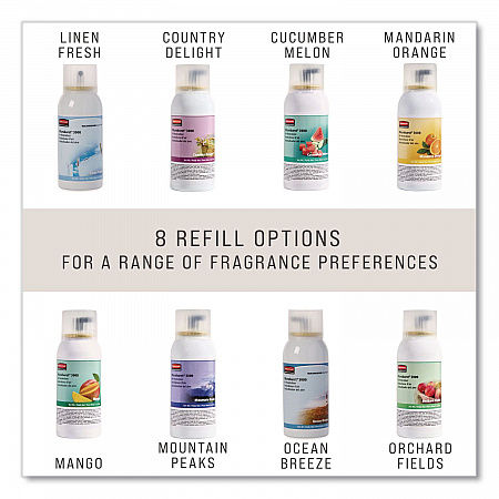 Microburst 3000 Refill, Mountain Peaks, 2 oz Aerosol Spray, 12/Carton (4012571)