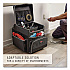Executive Quick Clean Janitorial Cart, Synthetic Fabric, 16 Compartments, 14.25