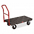 Heavy-Duty Platform Truck Cart, 2,000 lb Capacity, 24 x 48 Platform, Black (443600BK)